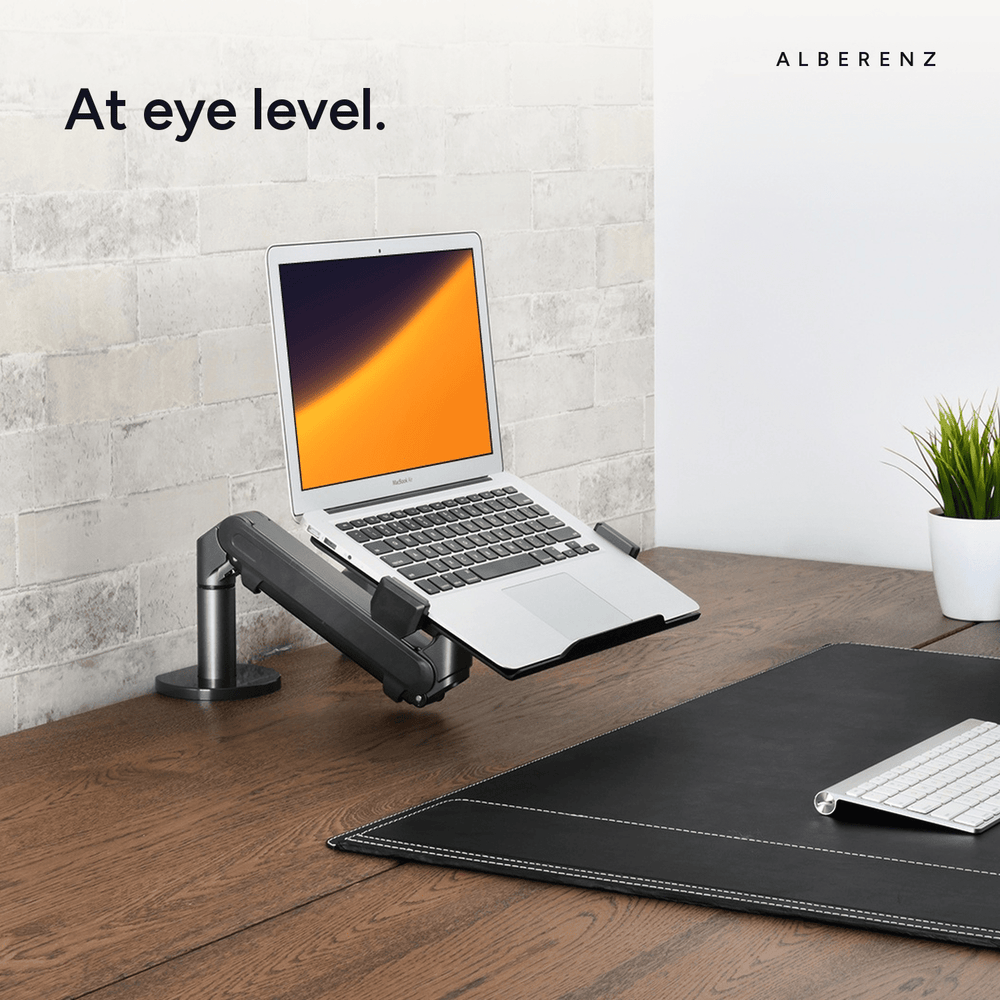 Alberenz® Laptop Arm Gas Spring - Dark Grey