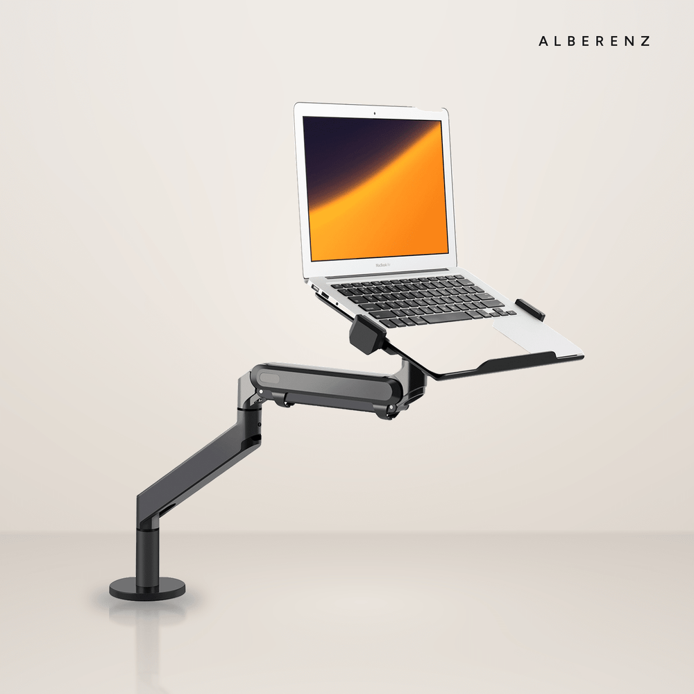 Alberenz® Laptop Arm Gas Spring - Dark Grey