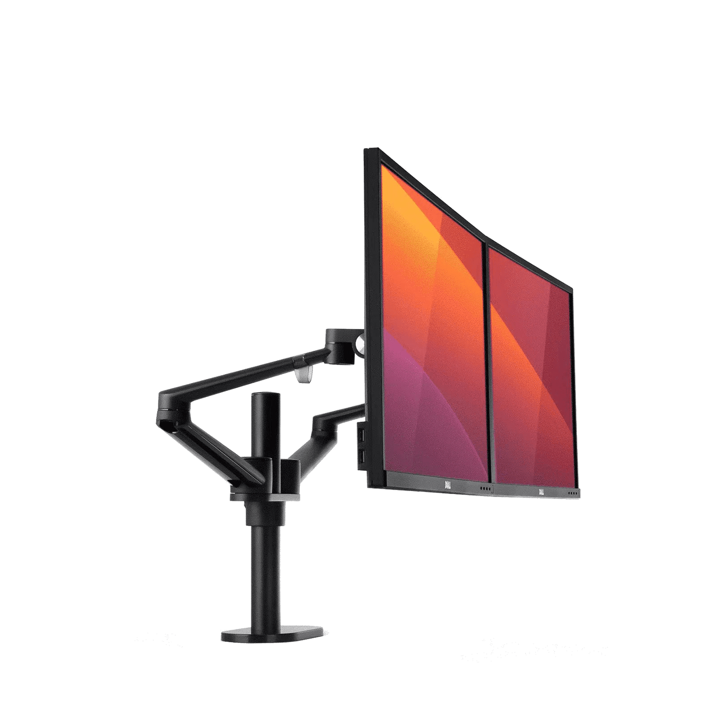 Alberenz Monitor Mount for 2 Screens Black - Alberenz -