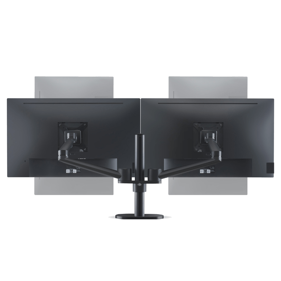 Alberenz Monitor Mount for 2 Screens Black - Alberenz -