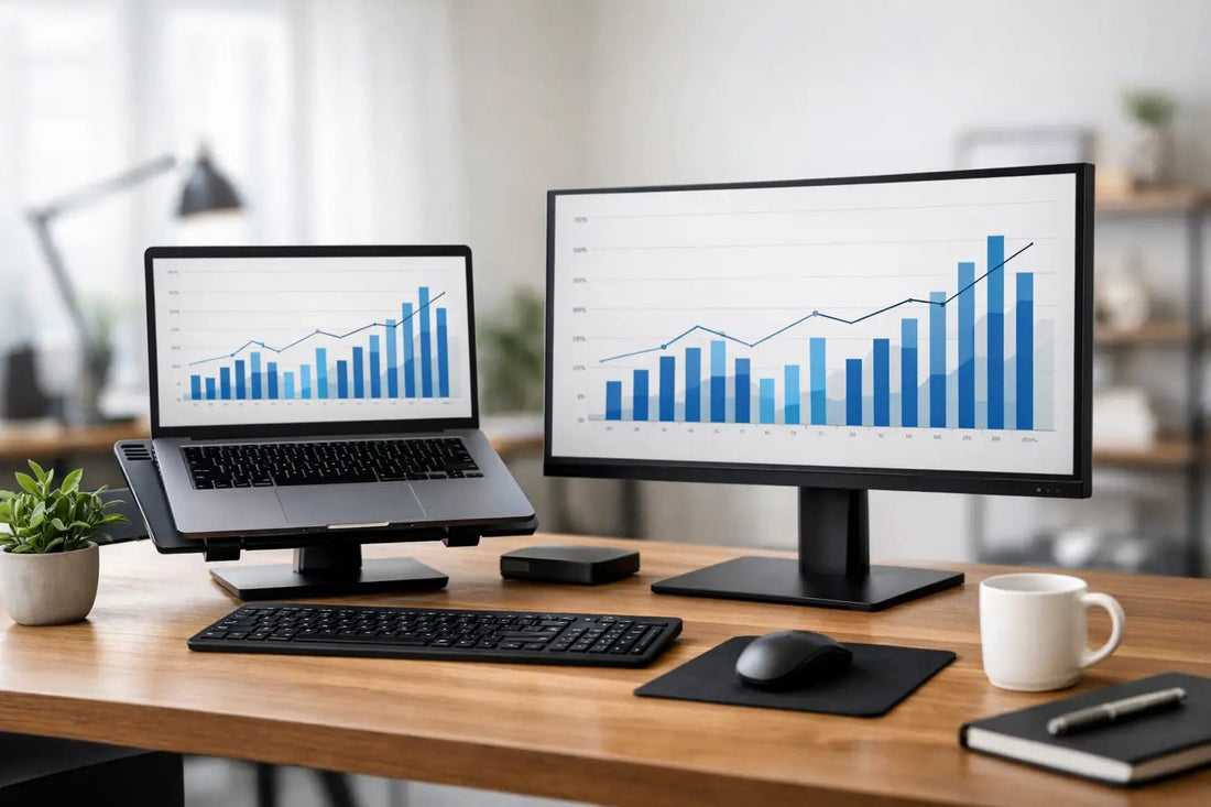 Laptop and Monitor Desk Guide for Better Work - Alberenz