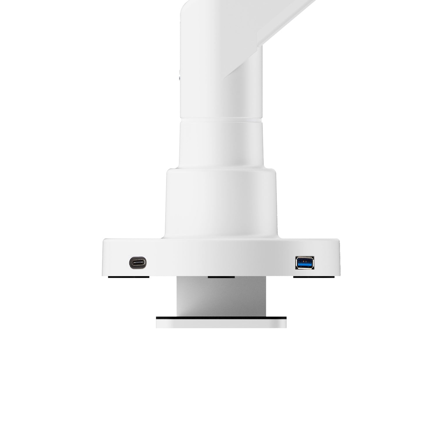 Alberenz® Zware Gasveer Monitorbeugel Wit (tot 57 inch)