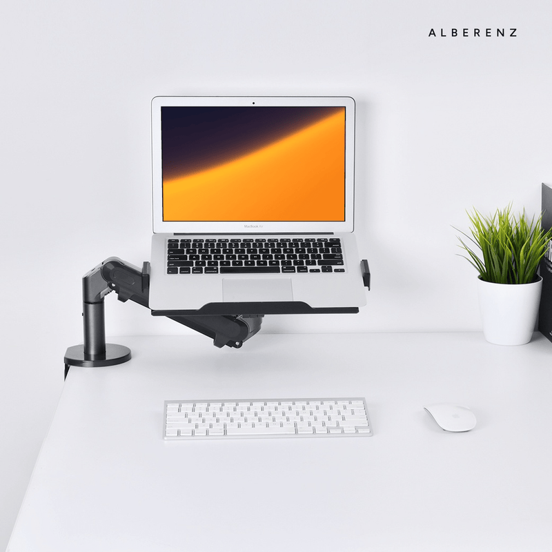 Alberenz® Laptop Arm Gas Spring - Dark Grey