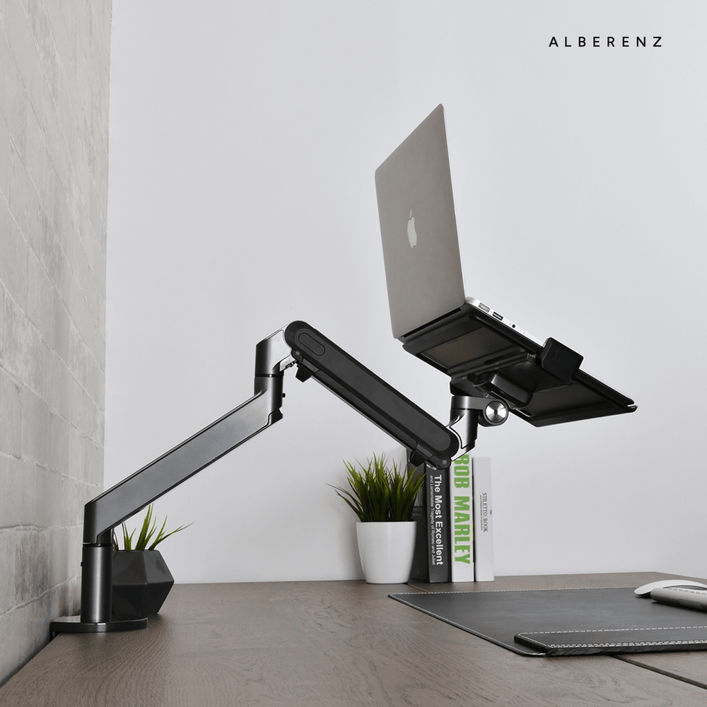 Alberenz® Laptop Arm Gas Spring - Dark Grey