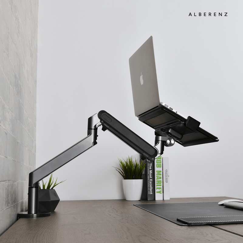 Alberenz® Laptop Arm Gas Spring - Dark Grey