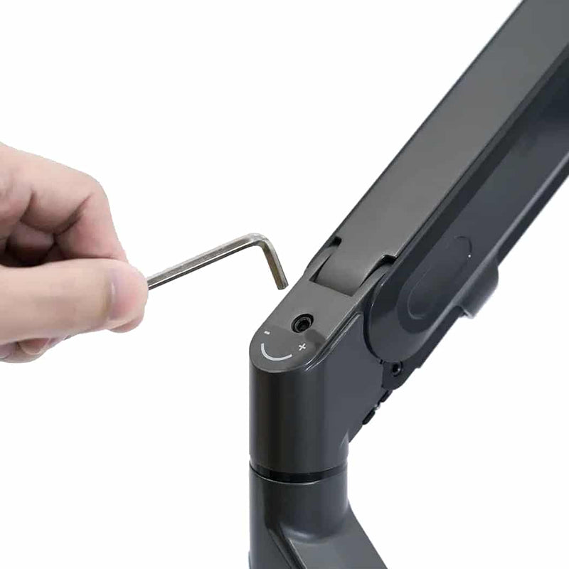 Alberenz® laptop monitorarm met gasveer zwart