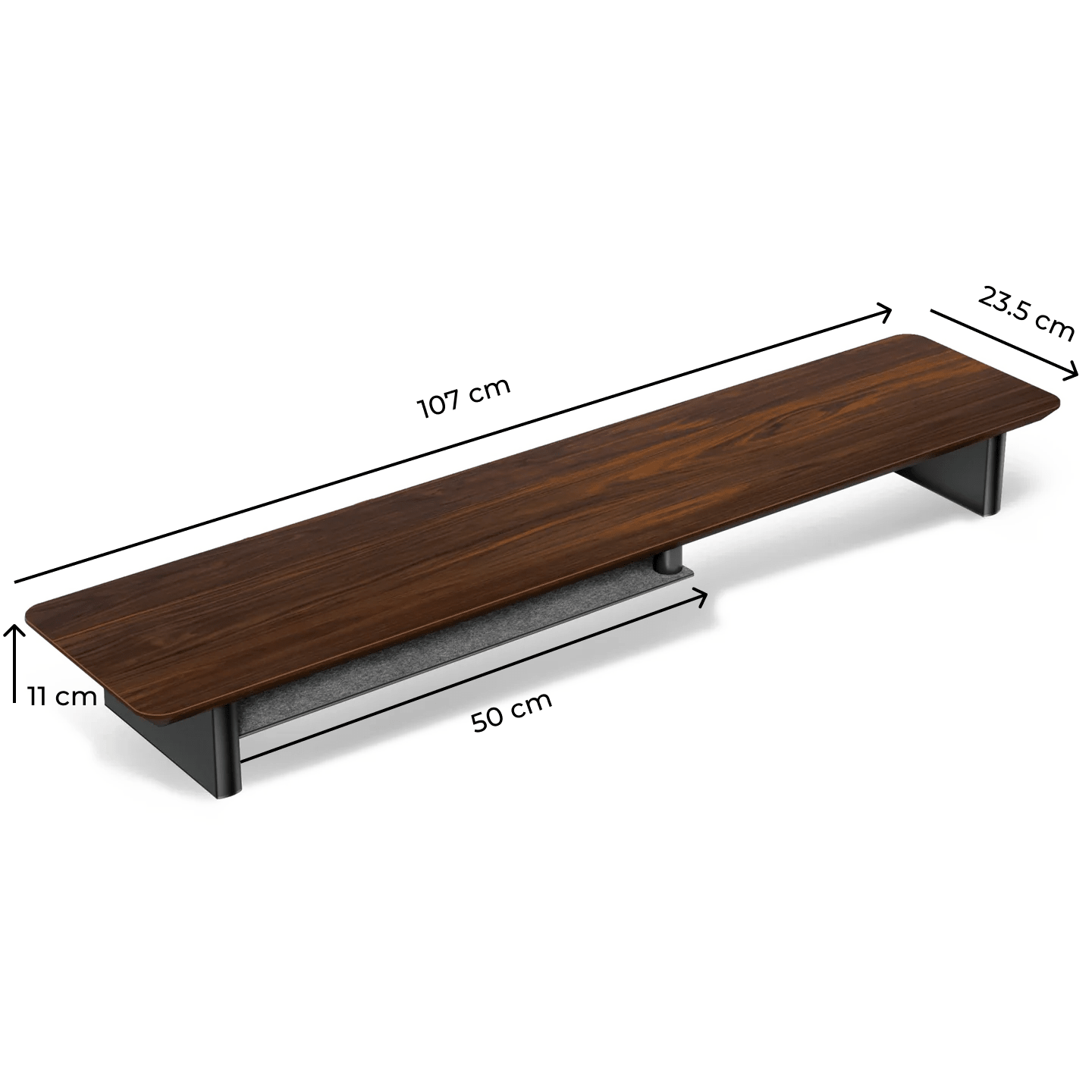 Bundle: Walnut Monitor Riser + MagSafe Charger + Laptop Holder + Tablet Stand + Headphone Holder - Alberenz - Bundles