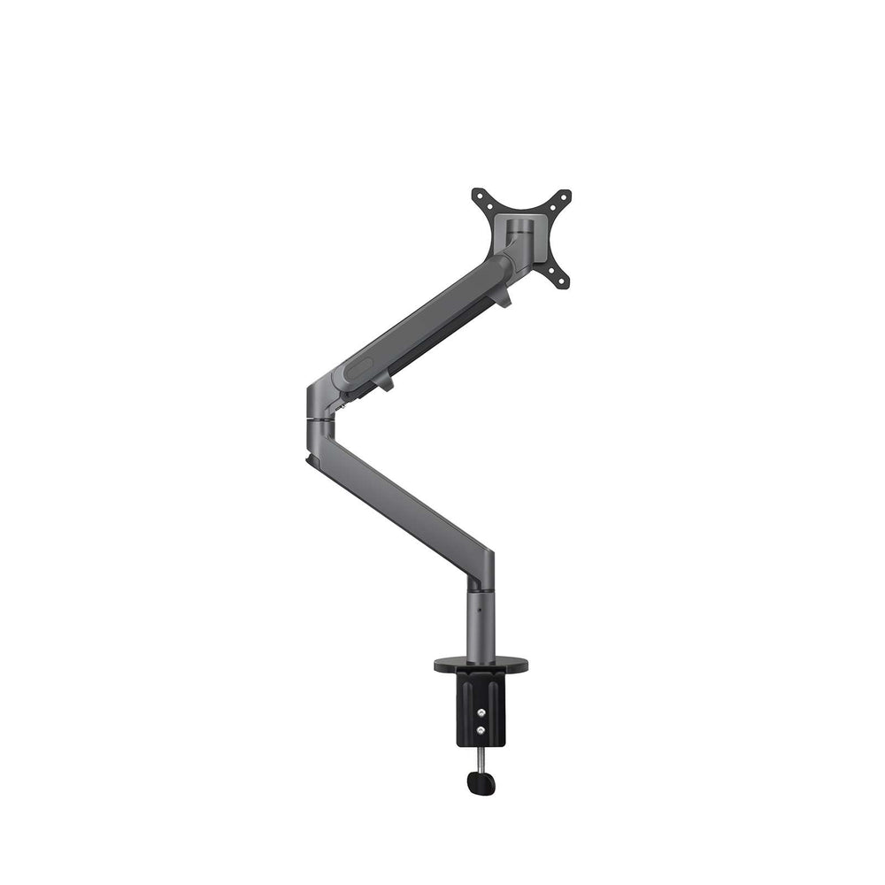 Alberenz® Bras Articulé à Ressort à Gaz pour Moniteur Unique Gris Foncé