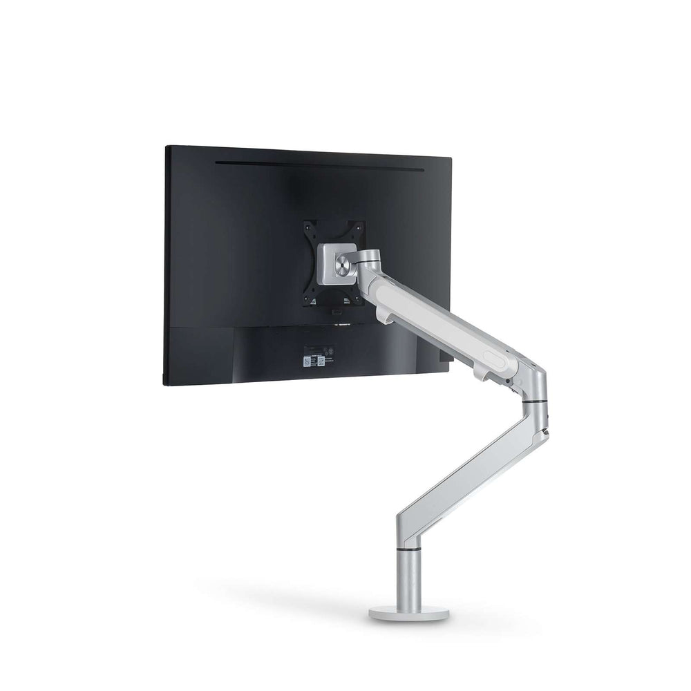 Alberenz® Enkele Monitorarm Gasveer Zilver